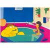 Image 2 : A "The Simpsons" Barney Cel from "Mr. Plow."