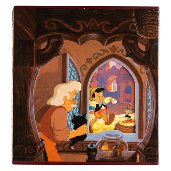 The Illusion of Life Signed by Frank & Ollie with Slipcover and Film Clip.