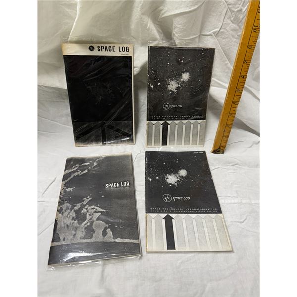 Vintage space logbook 1960s
