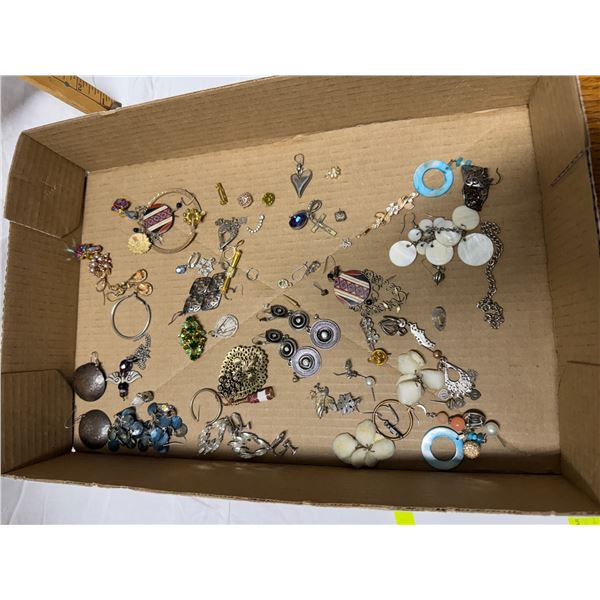 Assorted costume jewelry