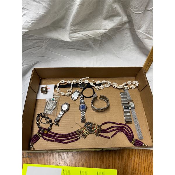 Watches and costume jewelry