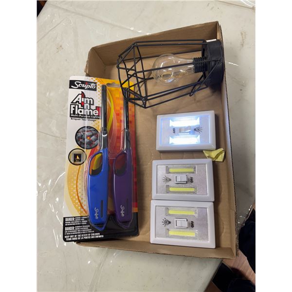 Lights and barbecue lighters