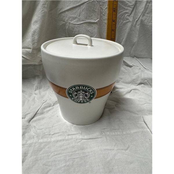 Starbucks coffee canister