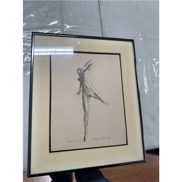 Dancer number to do artwork four of 100