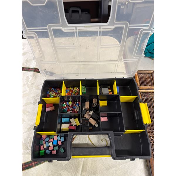 Fuses in stanley organizer