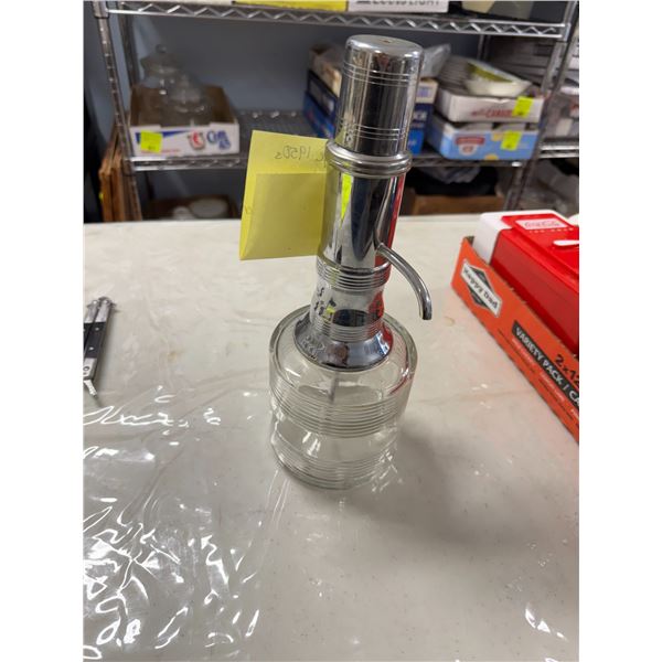 Vintage 1950s Park Sherman chrome record dispenser