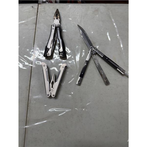 Multi tools and knife