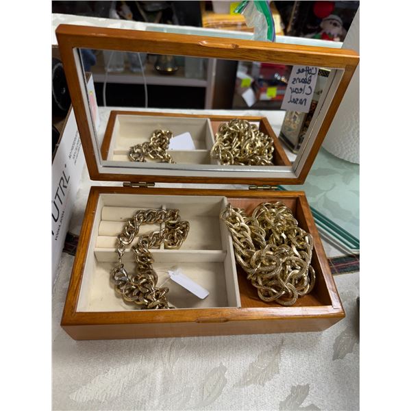 Jewelry box and contents