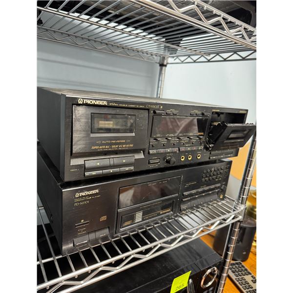 Pioneer electronics cassette won't close