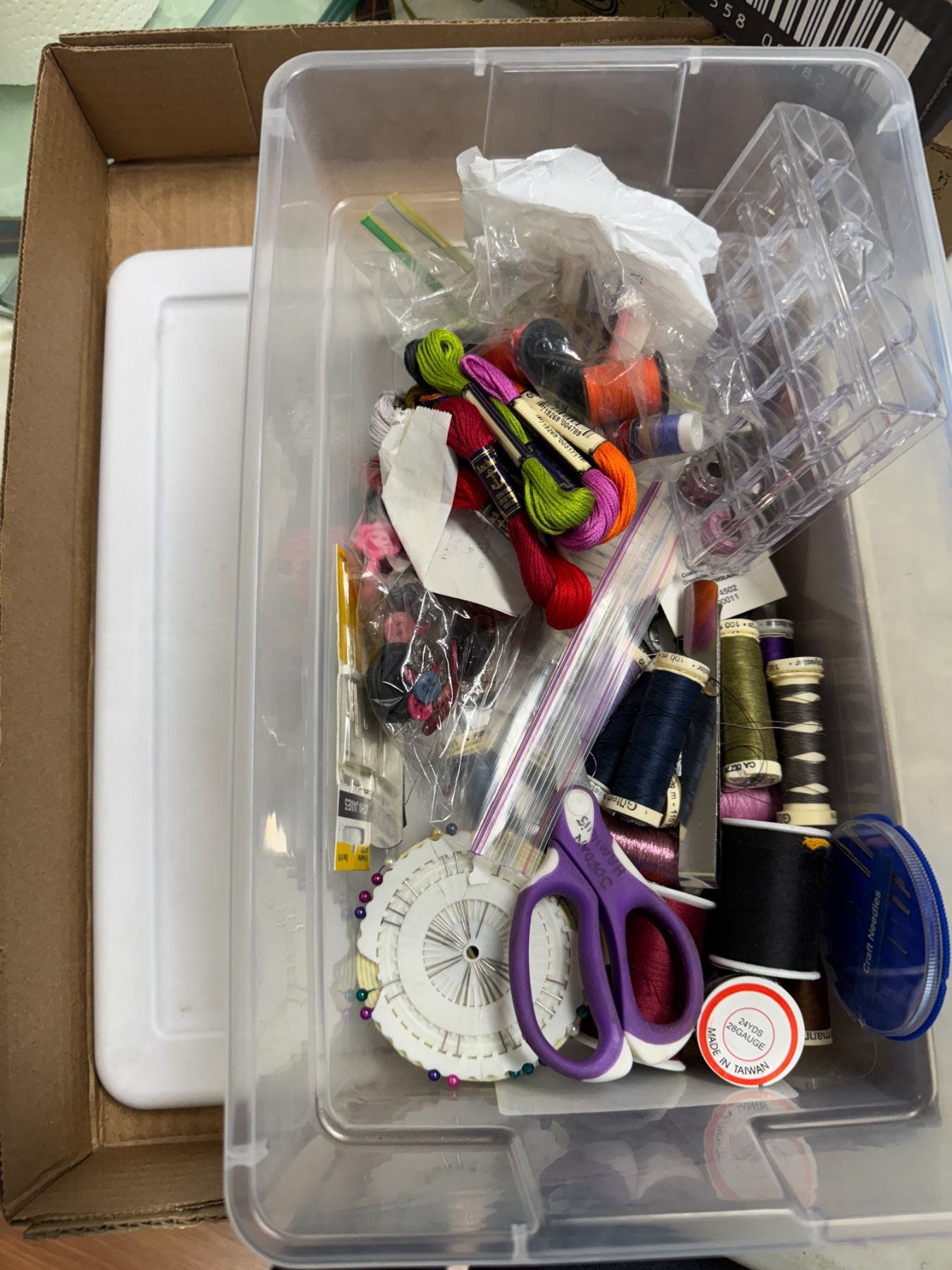 Crafting sewing items