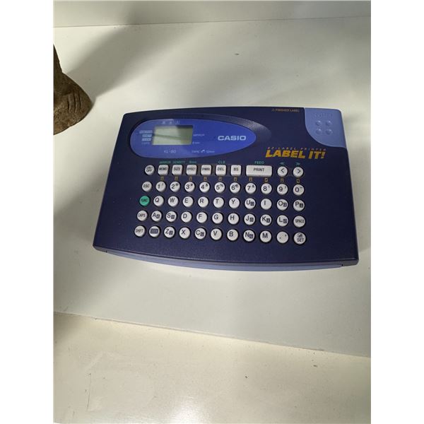 Casio label it