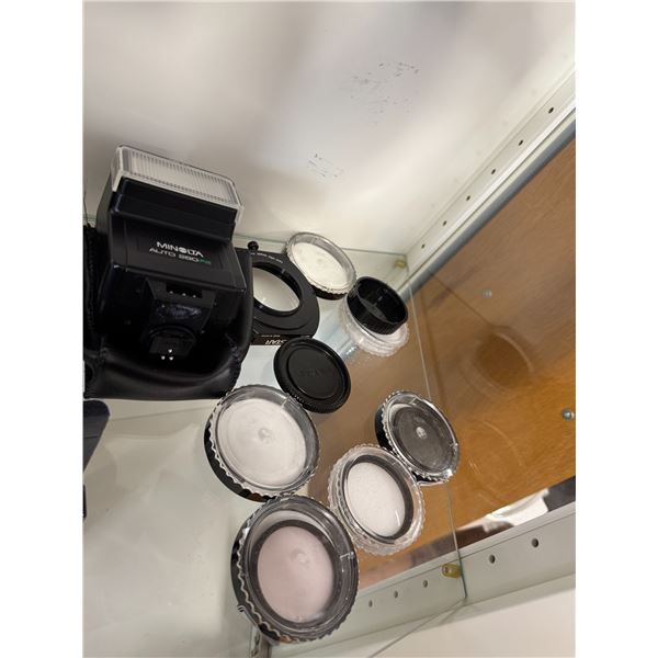 Camera  lenses, and flash