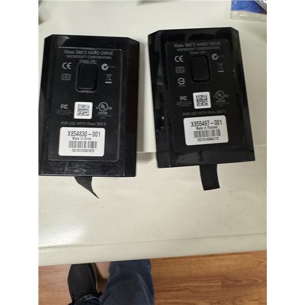Xbox 360 hard drives