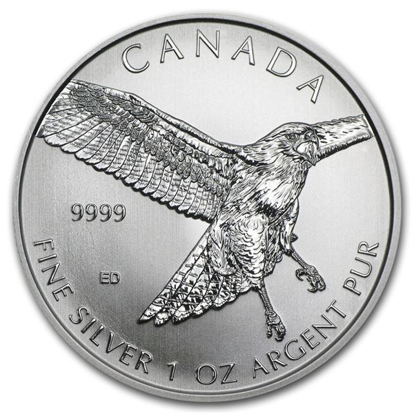 1-OZ 2015 BIRDS OF PREY REVERSE PROOF SERIES