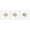Image 2 : THREE CANADIAN SILVER DIMES 1938,1948,1954
