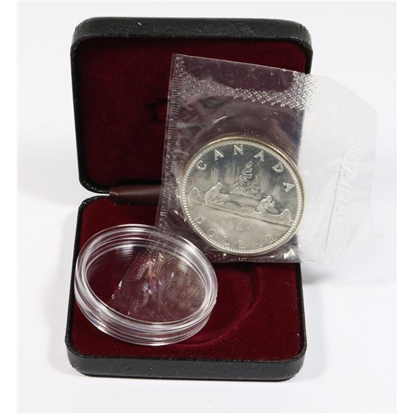 1965 CANADIAN SILVER DOLLAR -PROOF LIKE