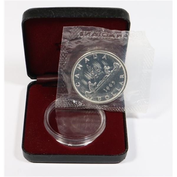 1965 CANADIAN SILVER DOLLAR -PROOF LIKE