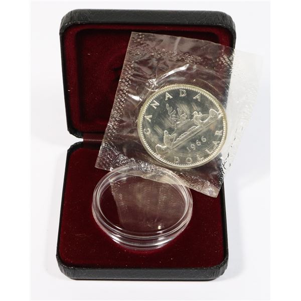 1966 CANADIAN SILVER DOLLAR -PROOF LIKE