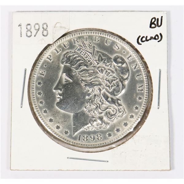 1898 MORGAN SILVER DOLLAR BU SILVER COIN