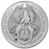 Image 1 : 10-OZ QUEEN'S BEASTS GRIFFIN OF EDWARD III SILVER