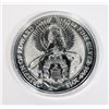 Image 2 : 10-OZ QUEEN'S BEASTS GRIFFIN OF EDWARD III SILVER