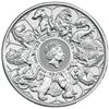 Image 1 : 2-OZ 2021 QUEENS BEASTS: COMPLETER SILVER COIN