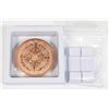 Image 1 : 2-OZ AZTEC CALENDAR COPPER ROUND IN FLOATING