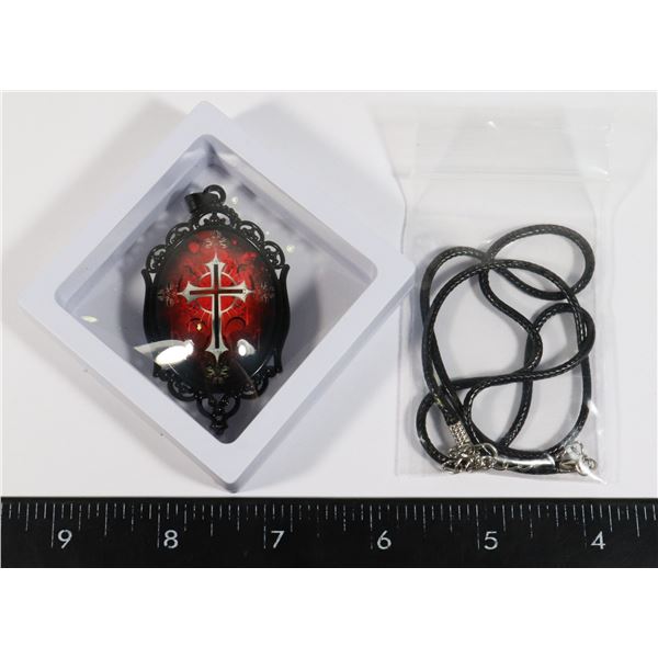 ONE ELEGANT PENDANT NECKLACE MYSTERIOUS GOTHIC