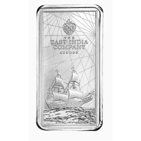 250 GRAM 2022 SAINT HELENA SILVER BAR. EAST INDIA