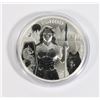 Image 3 : 1-OZ VALKYRIES SILVER ROUND HILDEGARD: FIRST IN