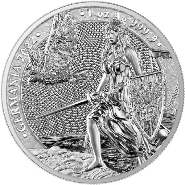 GERMANIA 2022 SILVER ROUND WITH COA