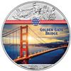 Image 1 : 1-OZ LANDMARKS USA TOP 10 COLORIZED AMERICAN