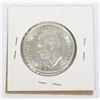 Image 2 : 1940 CANADA SILVER HALF DOLLAR 0.3-OZ SILVER
