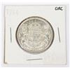 Image 1 : 1944 CANADA SILVER HALF DOLLAR 0.3-OZ SILVER