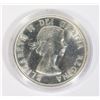 Image 2 : 1958 CANADA SILVER DOLLAR MS-63-65 IN CAPSULE