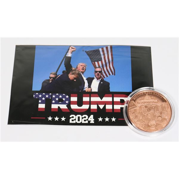 SAVE AMERICA MARCH/ MILLION MAGA MARCH COPPER