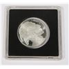 Image 1 : 1/4-OZ BUFFALO SILVER ROUND IN CAPSULE