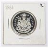 Image 1 : 1964 CANADA SILVER HALF DOLLAR PROOF LIKE COIN
