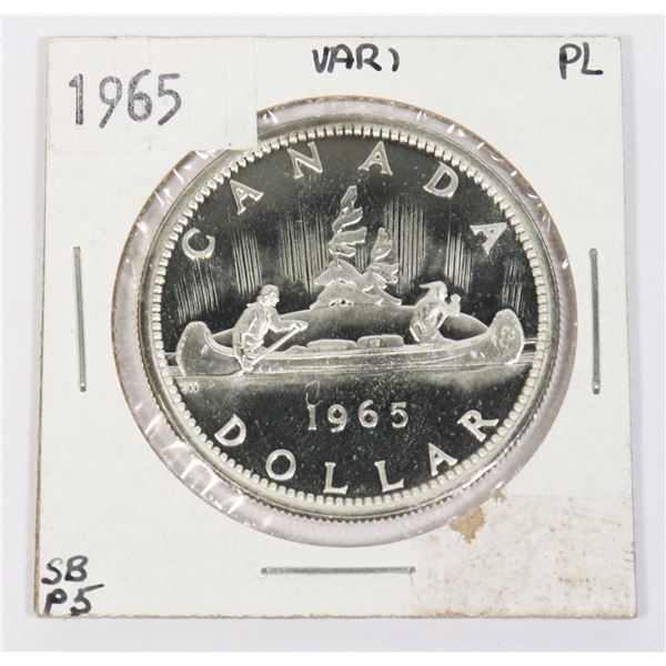 1965 CANADA SILVER DOLLAR PROOF LIKE COIN