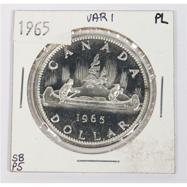 1965 CANADA SILVER DOLLAR PROOF LIKE COIN