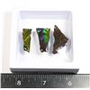 Image 1 : AMMOLITE GEMSTONE IN FLOATING DISPLAY CASE