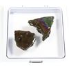 Image 2 : AMMOLITE GEMSTONE IN FLOATING DISPLAY CASE