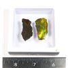 Image 1 : AMMOLITE GEMSTONE IN FLOATING DISPLAY CASE
