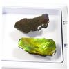 Image 2 : AMMOLITE GEMSTONE IN FLOATING DISPLAY CASE