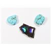 Image 2 : AMMOLITE NUGGETS COMES WITH TWO TURQUOISE