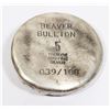 Image 3 : 5-OZ .999 SILVER CAST ART PIECE, ANTIQUE FINISH,