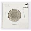 Image 1 : 1919 CANADA .25CENT 92.5% SILVER GRADED AND IN