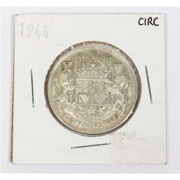 1944 CANADA HALF DOLLAR