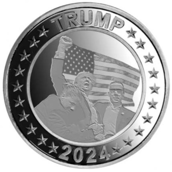 2024 TRUMP ASSASSINATION ATTEMPT 1-OZ SILVER ROUND