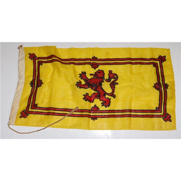 SCOTTISH FLAG. ONE LIKE IT FLEW IN THE BATTLE